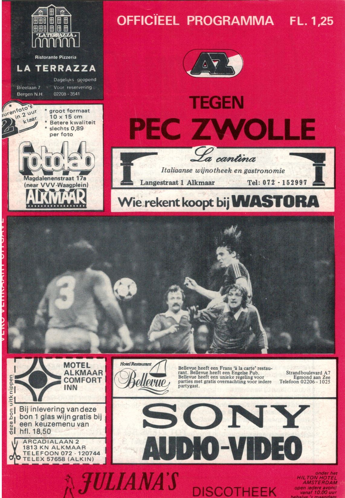AZ Programma 29-jan-1983 pec zwolle thuis